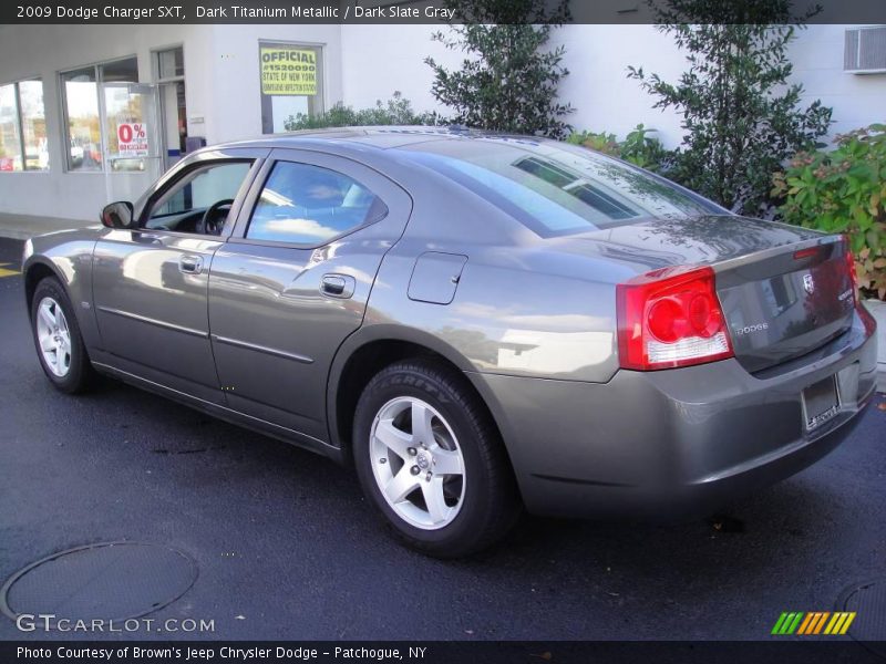Dark Titanium Metallic / Dark Slate Gray 2009 Dodge Charger SXT
