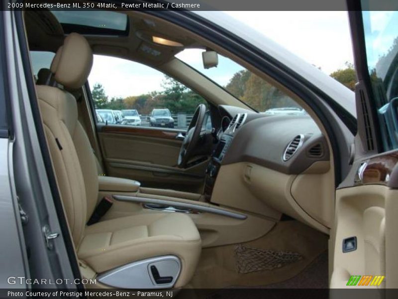 Pewter Metallic / Cashmere 2009 Mercedes-Benz ML 350 4Matic