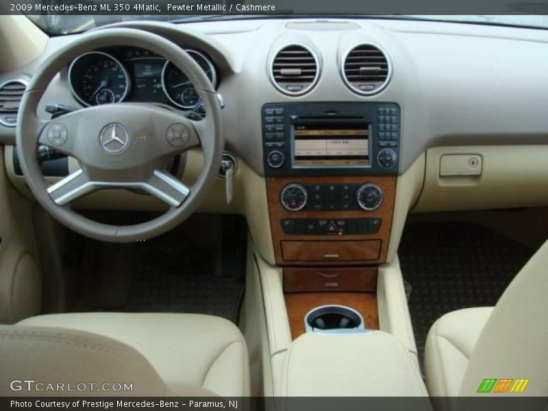 Pewter Metallic / Cashmere 2009 Mercedes-Benz ML 350 4Matic