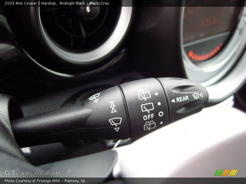 Midnight Black / Black/Grey 2009 Mini Cooper S Hardtop