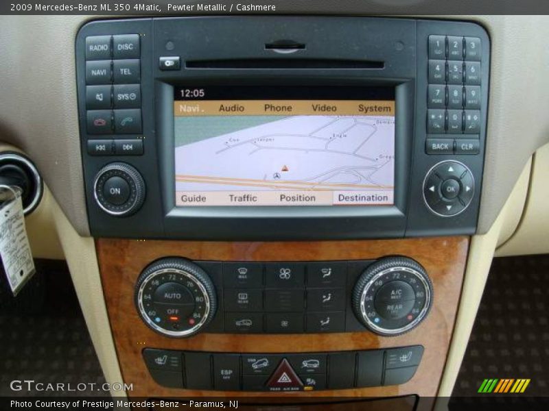 Pewter Metallic / Cashmere 2009 Mercedes-Benz ML 350 4Matic