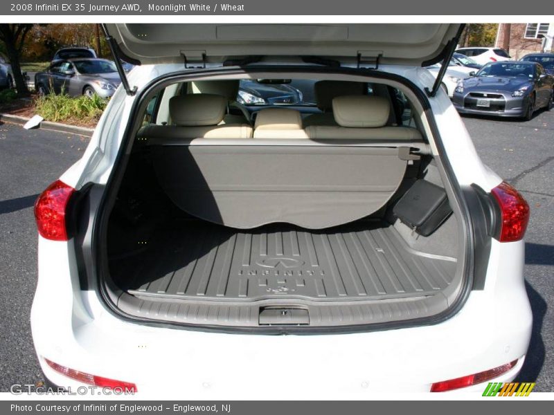 Moonlight White / Wheat 2008 Infiniti EX 35 Journey AWD
