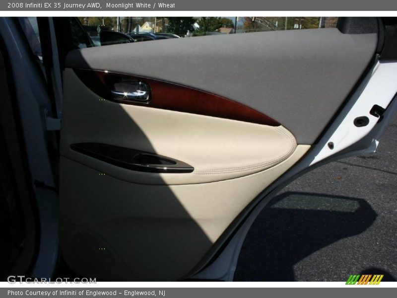 Moonlight White / Wheat 2008 Infiniti EX 35 Journey AWD