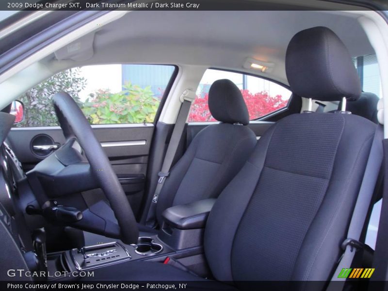 Dark Titanium Metallic / Dark Slate Gray 2009 Dodge Charger SXT