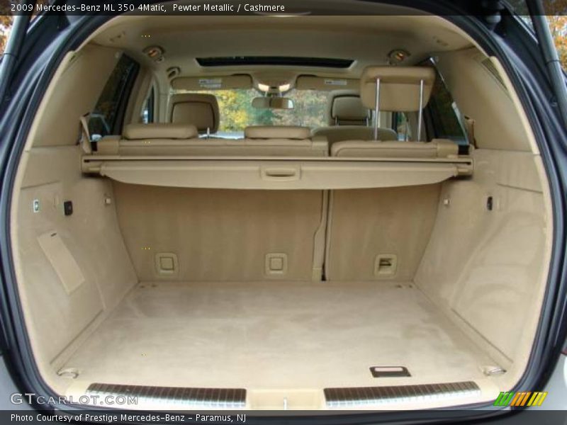 Pewter Metallic / Cashmere 2009 Mercedes-Benz ML 350 4Matic