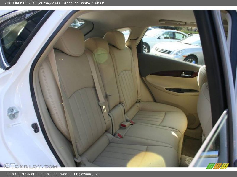 Moonlight White / Wheat 2008 Infiniti EX 35 Journey AWD