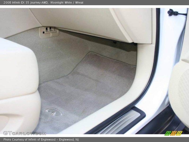 Moonlight White / Wheat 2008 Infiniti EX 35 Journey AWD