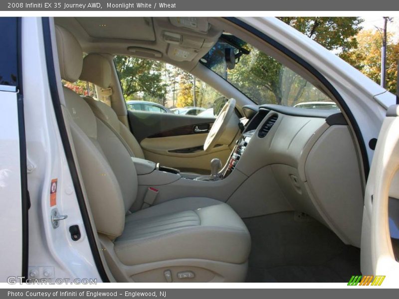 Moonlight White / Wheat 2008 Infiniti EX 35 Journey AWD