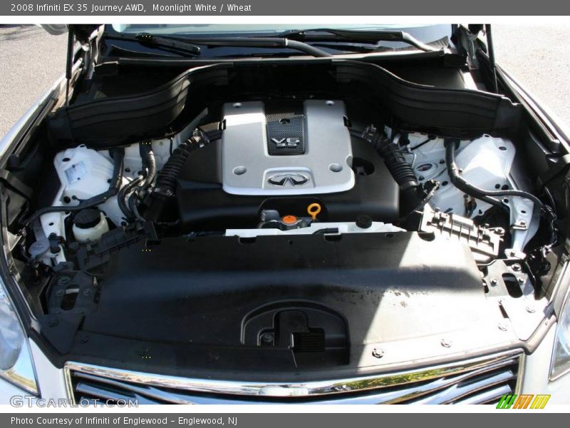 Moonlight White / Wheat 2008 Infiniti EX 35 Journey AWD