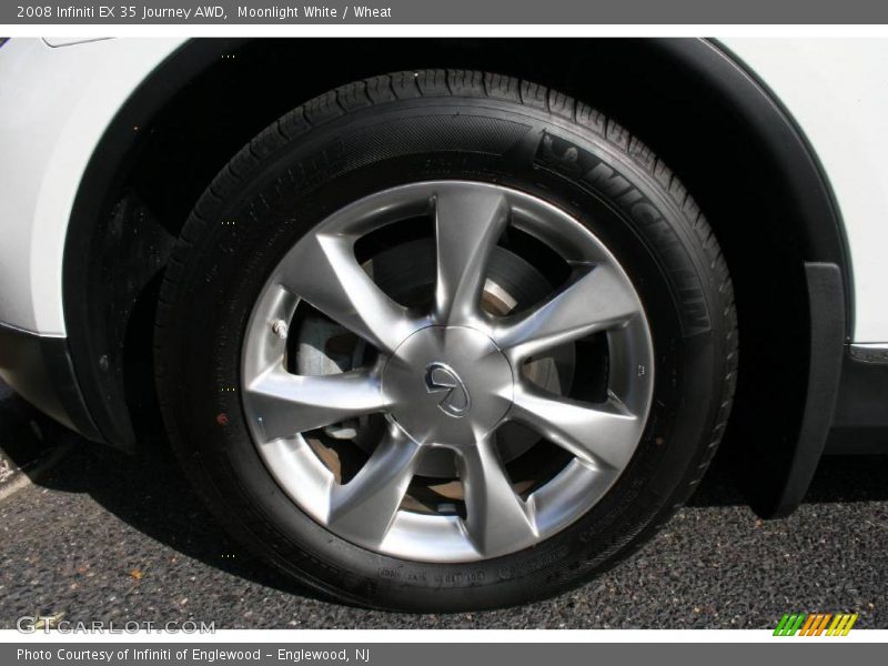 Moonlight White / Wheat 2008 Infiniti EX 35 Journey AWD