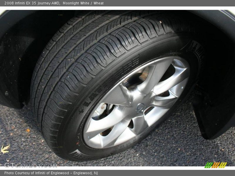 Moonlight White / Wheat 2008 Infiniti EX 35 Journey AWD