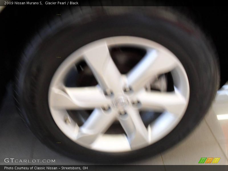 Glacier Pearl / Black 2009 Nissan Murano S