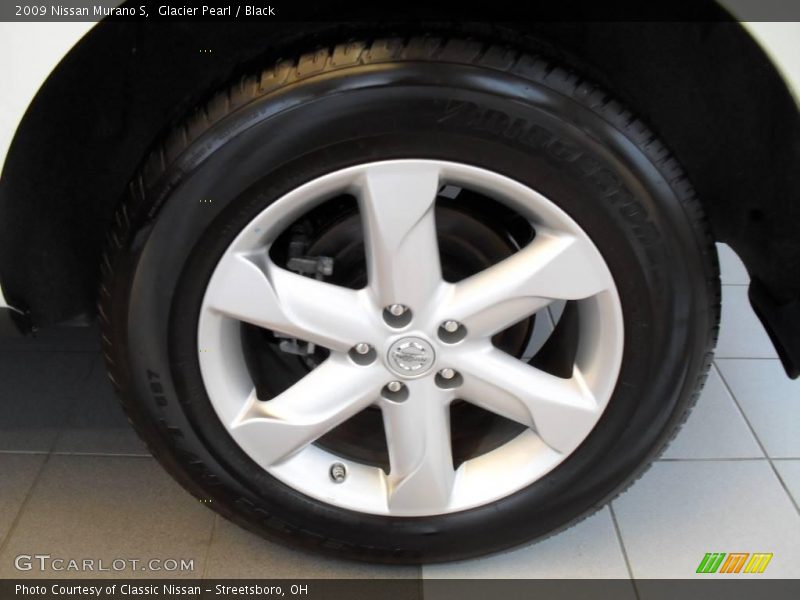 Glacier Pearl / Black 2009 Nissan Murano S
