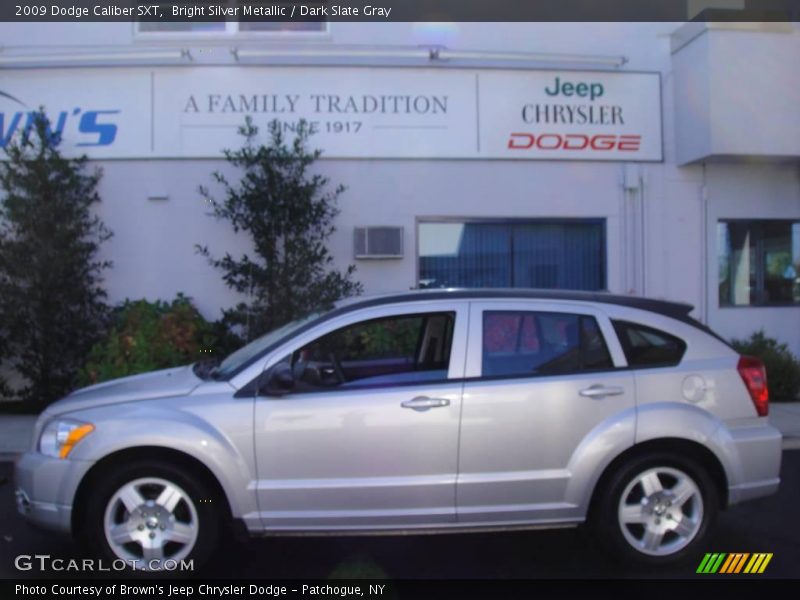 Bright Silver Metallic / Dark Slate Gray 2009 Dodge Caliber SXT
