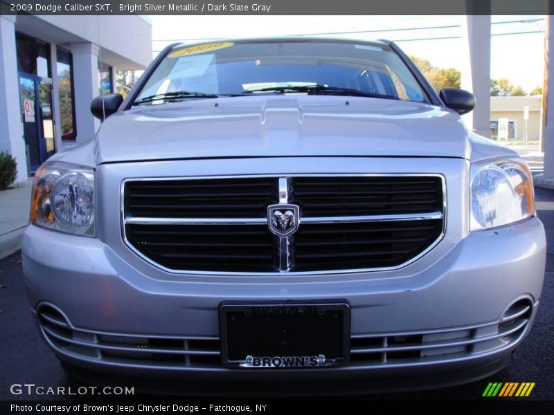 Bright Silver Metallic / Dark Slate Gray 2009 Dodge Caliber SXT