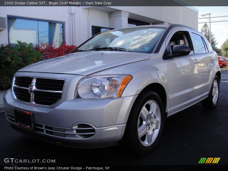 Bright Silver Metallic / Dark Slate Gray 2009 Dodge Caliber SXT