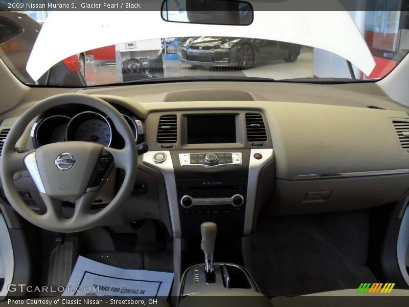 Glacier Pearl / Black 2009 Nissan Murano S