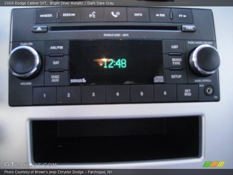 Bright Silver Metallic / Dark Slate Gray 2009 Dodge Caliber SXT