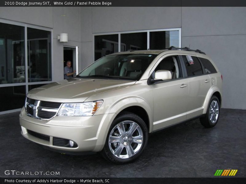 White Gold / Pastel Pebble Beige 2010 Dodge Journey SXT
