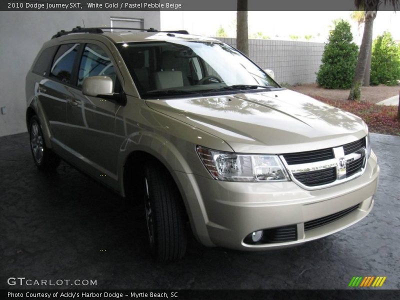 White Gold / Pastel Pebble Beige 2010 Dodge Journey SXT