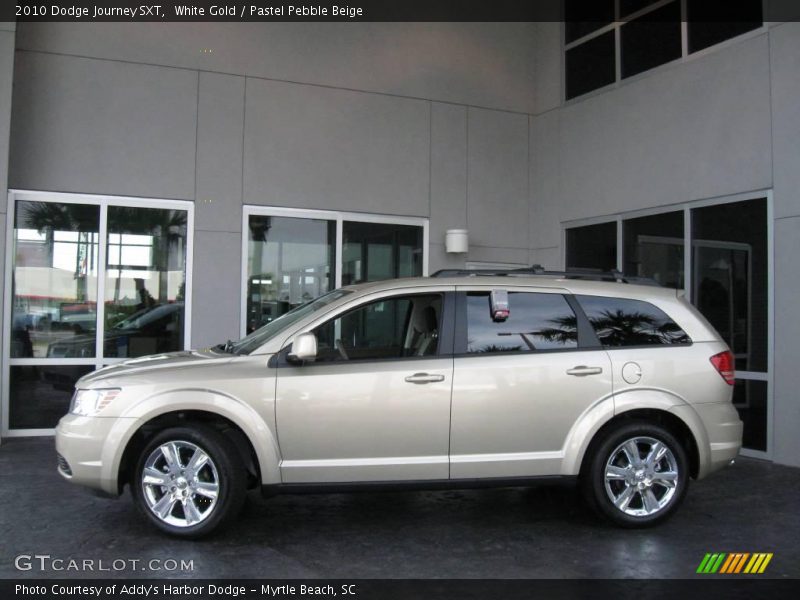 White Gold / Pastel Pebble Beige 2010 Dodge Journey SXT