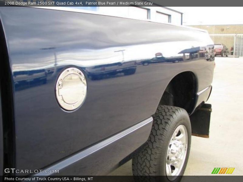 Patriot Blue Pearl / Medium Slate Gray 2008 Dodge Ram 2500 SXT Quad Cab 4x4