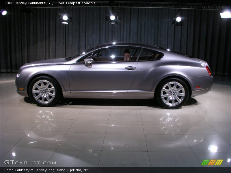 Silver Tempest / Saddle 2006 Bentley Continental GT