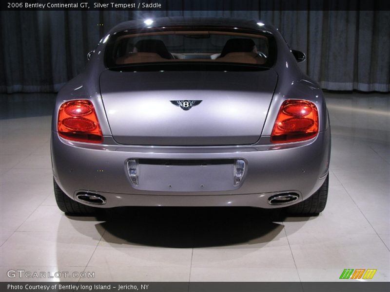 Silver Tempest / Saddle 2006 Bentley Continental GT