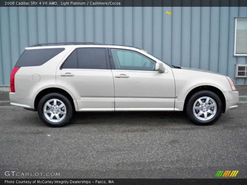 Light Platinum / Cashmere/Cocoa 2008 Cadillac SRX 4 V6 AWD