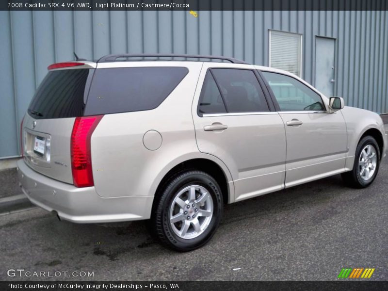 Light Platinum / Cashmere/Cocoa 2008 Cadillac SRX 4 V6 AWD