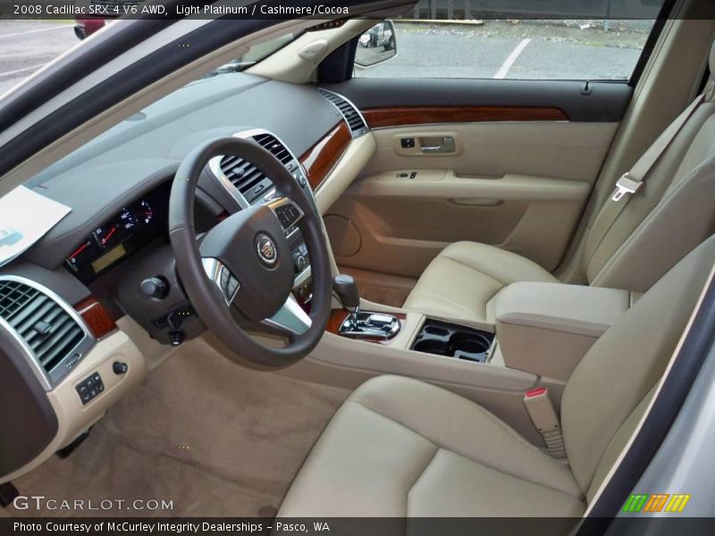 Light Platinum / Cashmere/Cocoa 2008 Cadillac SRX 4 V6 AWD