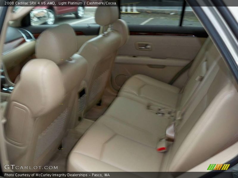 Light Platinum / Cashmere/Cocoa 2008 Cadillac SRX 4 V6 AWD
