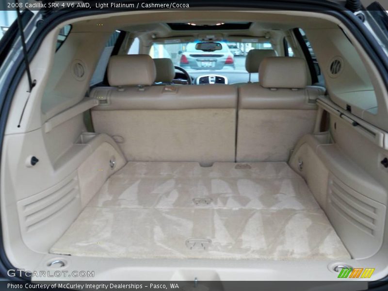 Light Platinum / Cashmere/Cocoa 2008 Cadillac SRX 4 V6 AWD