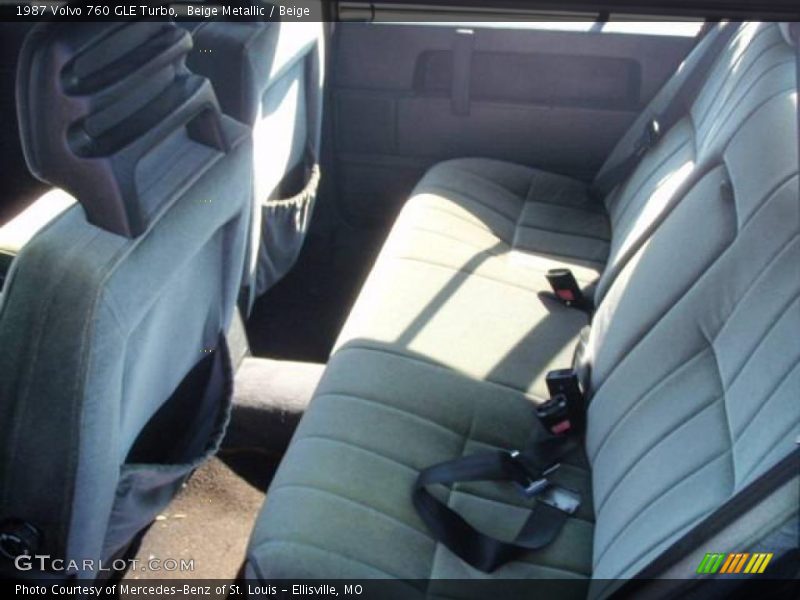 Beige Metallic / Beige 1987 Volvo 760 GLE Turbo