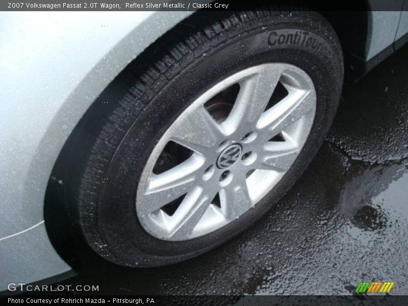 Reflex Silver Metallic / Classic Grey 2007 Volkswagen Passat 2.0T Wagon