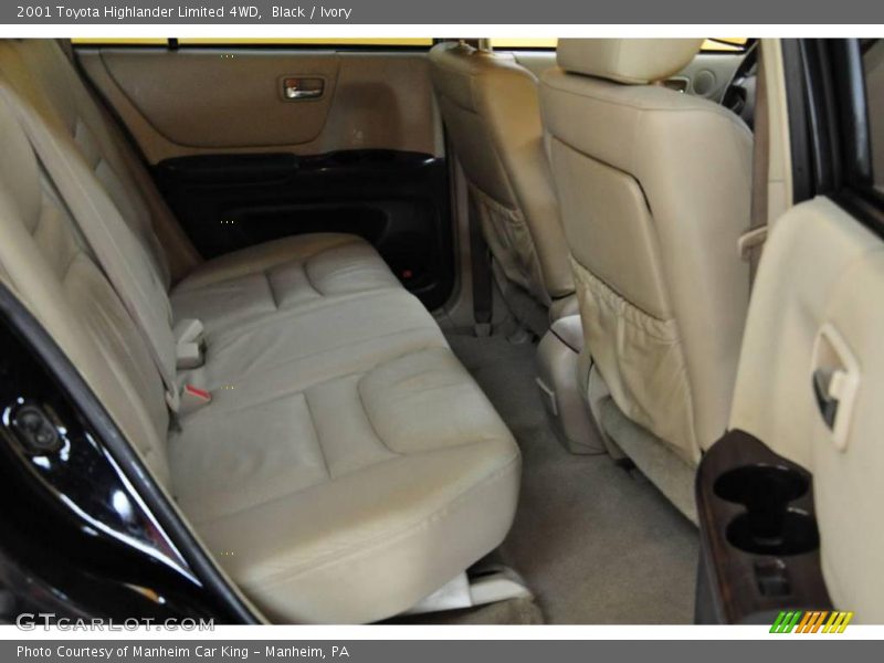 Black / Ivory 2001 Toyota Highlander Limited 4WD