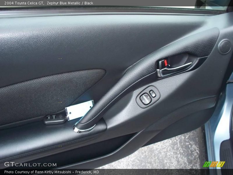 Zephyr Blue Metallic / Black 2004 Toyota Celica GT