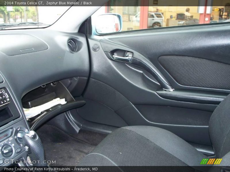 Zephyr Blue Metallic / Black 2004 Toyota Celica GT