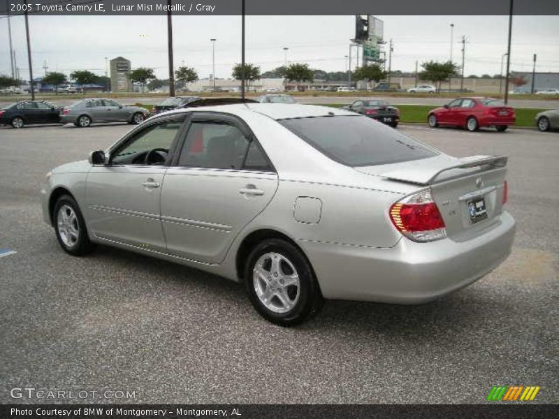 Lunar Mist Metallic / Gray 2005 Toyota Camry LE