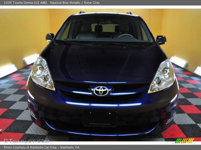 Nautical Blue Metallic / Stone Gray 2006 Toyota Sienna XLE AWD