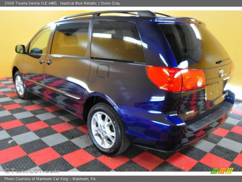 Nautical Blue Metallic / Stone Gray 2006 Toyota Sienna XLE AWD