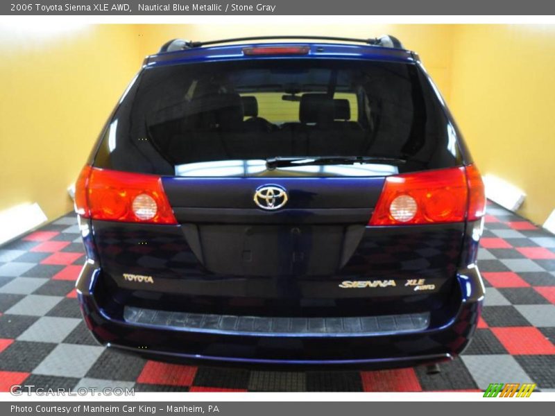 Nautical Blue Metallic / Stone Gray 2006 Toyota Sienna XLE AWD
