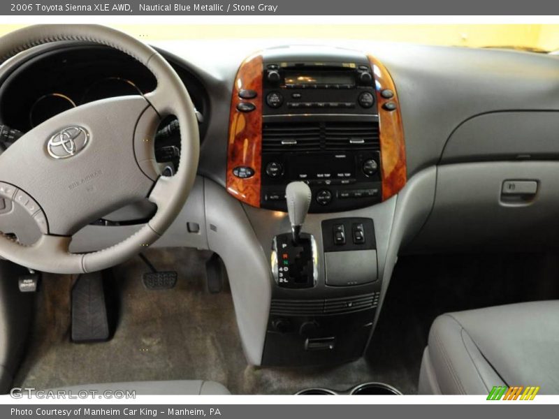 Nautical Blue Metallic / Stone Gray 2006 Toyota Sienna XLE AWD