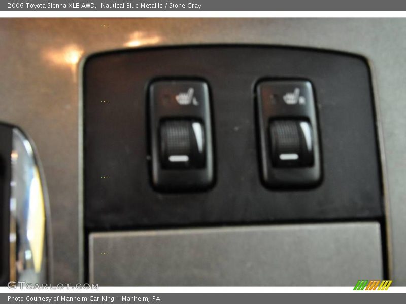 Nautical Blue Metallic / Stone Gray 2006 Toyota Sienna XLE AWD