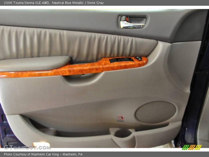Nautical Blue Metallic / Stone Gray 2006 Toyota Sienna XLE AWD