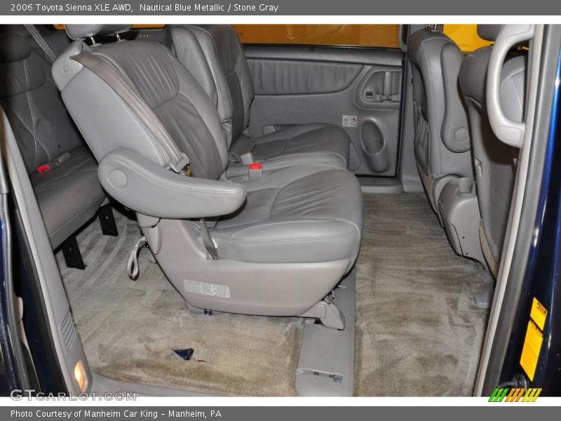Nautical Blue Metallic / Stone Gray 2006 Toyota Sienna XLE AWD
