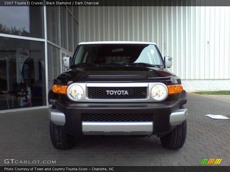 Black Diamond / Dark Charcoal 2007 Toyota FJ Cruiser