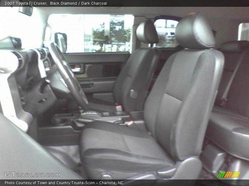 Black Diamond / Dark Charcoal 2007 Toyota FJ Cruiser