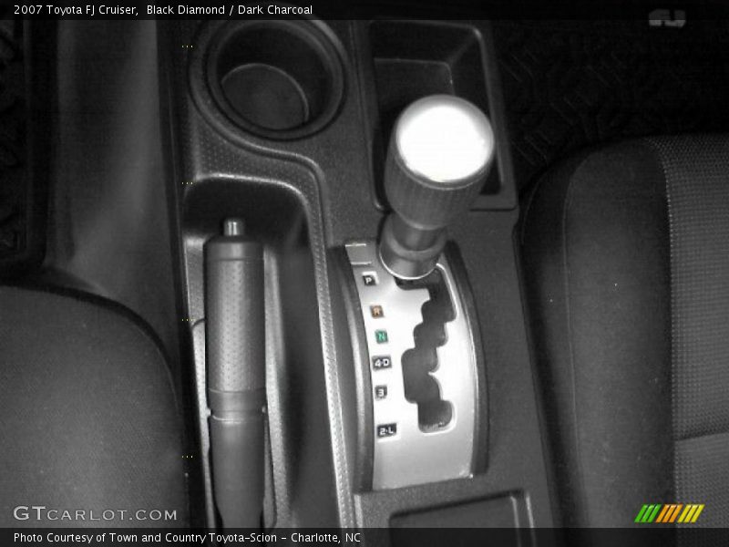 Black Diamond / Dark Charcoal 2007 Toyota FJ Cruiser