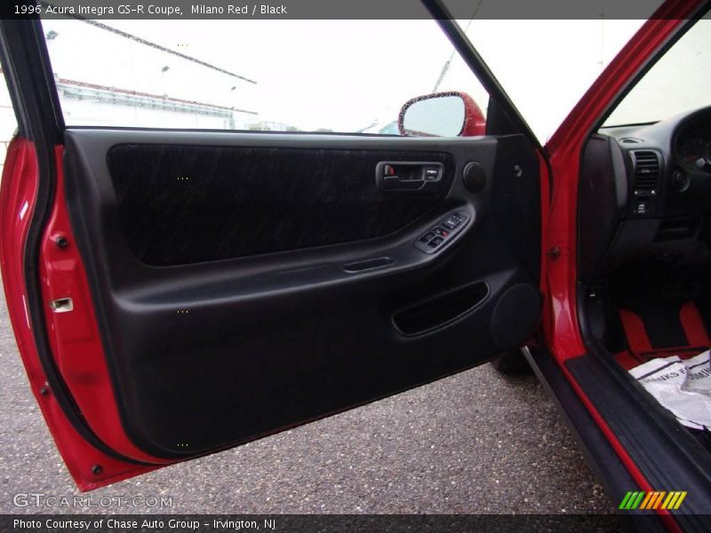 Milano Red / Black 1996 Acura Integra GS-R Coupe